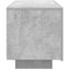 tv-bord 100x35x40 cm konstrueret træ betongrå