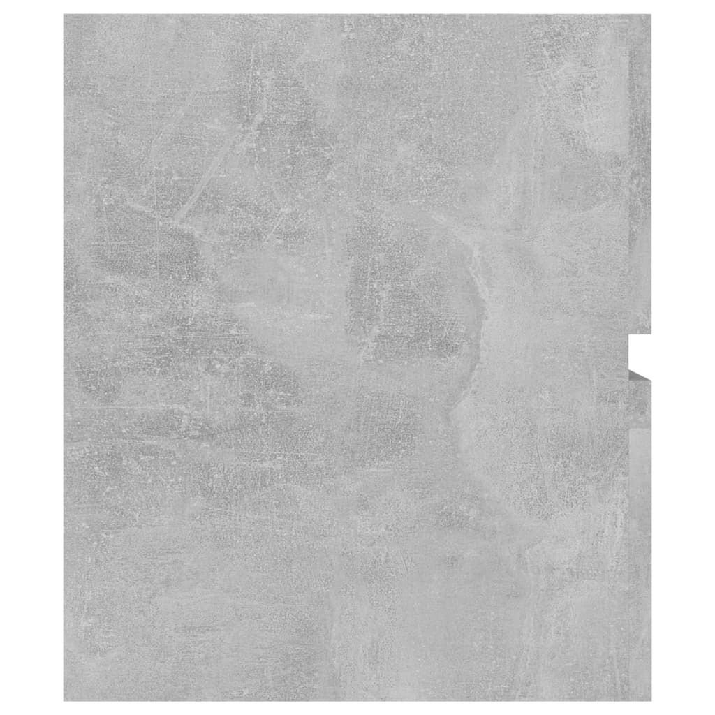 skab til håndvask 100x38,5x45 cm konstrueret træ betongrå