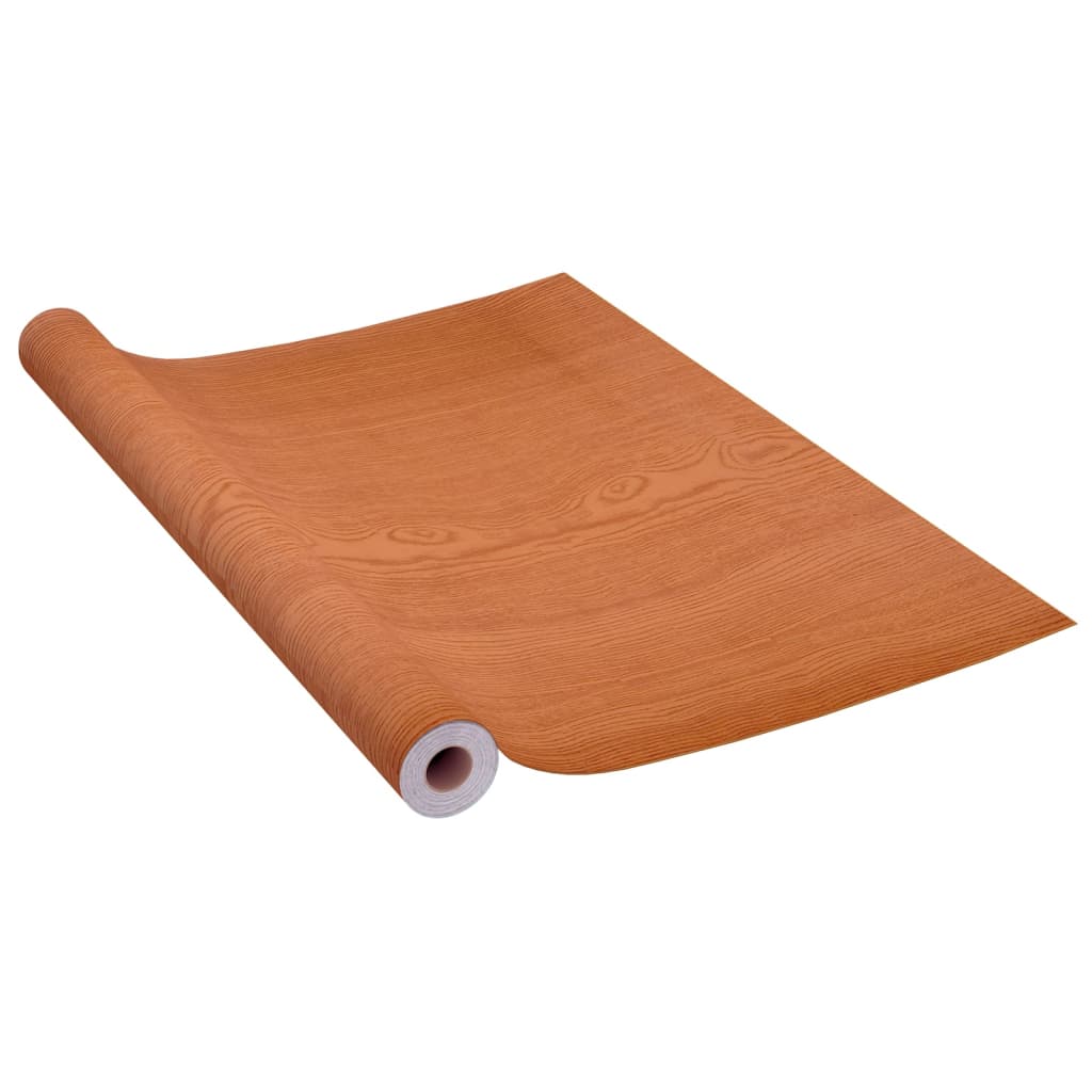 selvklæbende dørfolie 4 stk. 210x90 cm PVC lyst egetræ