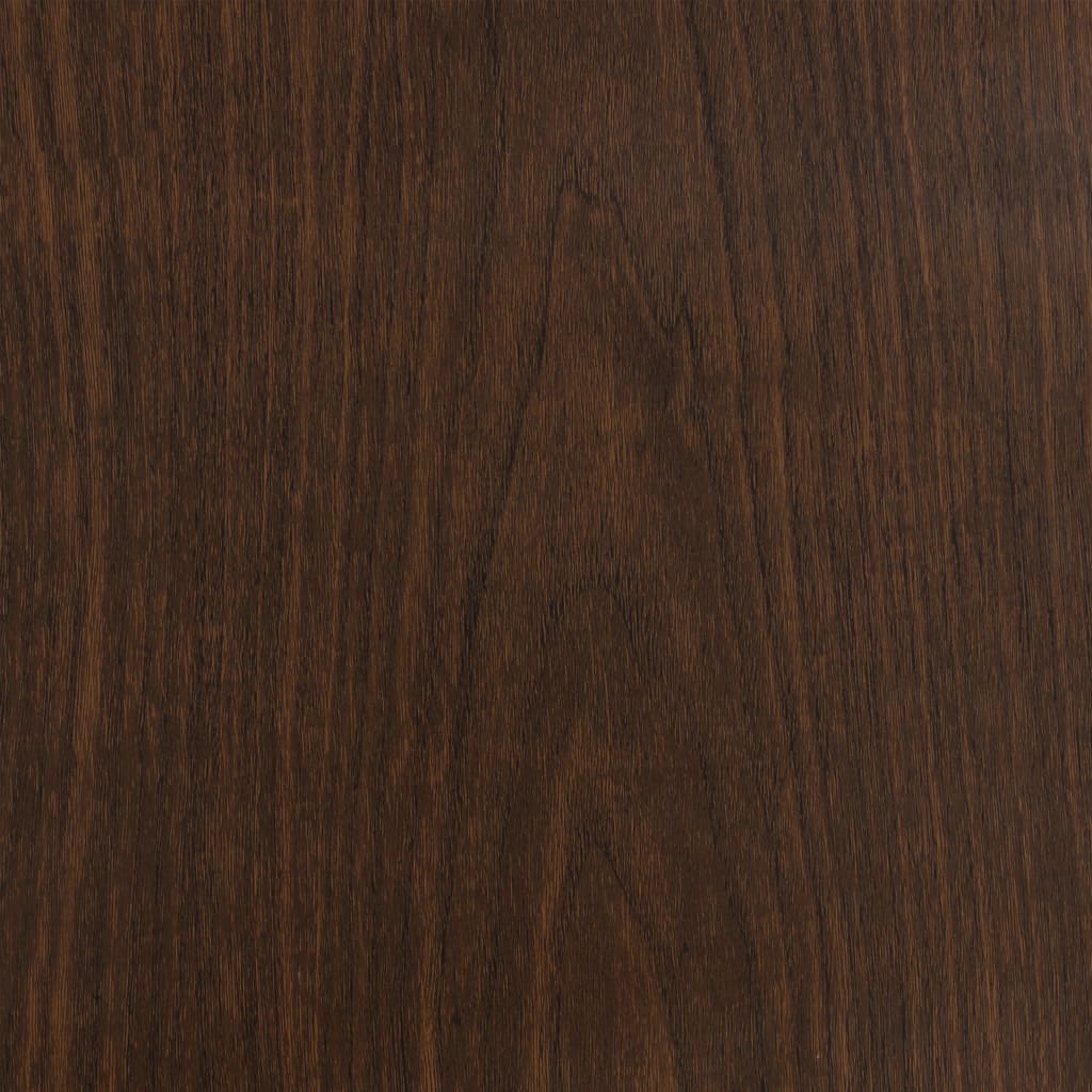 selvklæbende møbelfolie 2 stk. 500x90 cm PVC mørkt egetræ