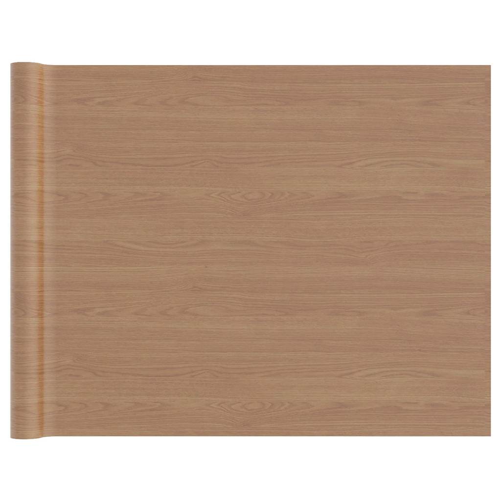 selvklæbende møbelfolie 2 stk. 500x90 cm PVC lyst egetræ