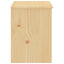 sengebord 35x30x40 cm massivt fyrretræ naturfarvet