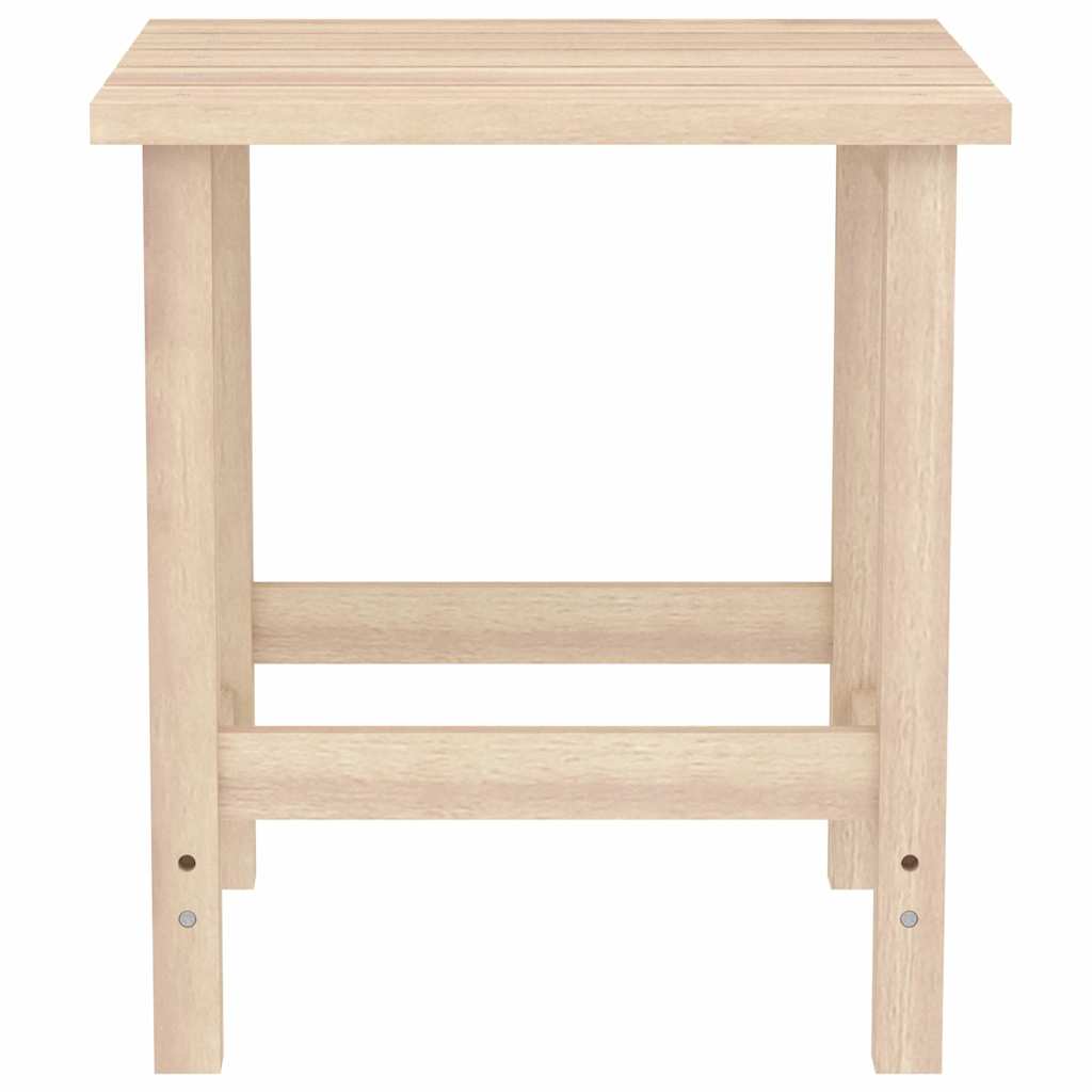 Adirondack-havestol med bord massivt grantræ