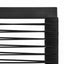 udendørs spisebordssæt 3 dele PVC-rattan sort