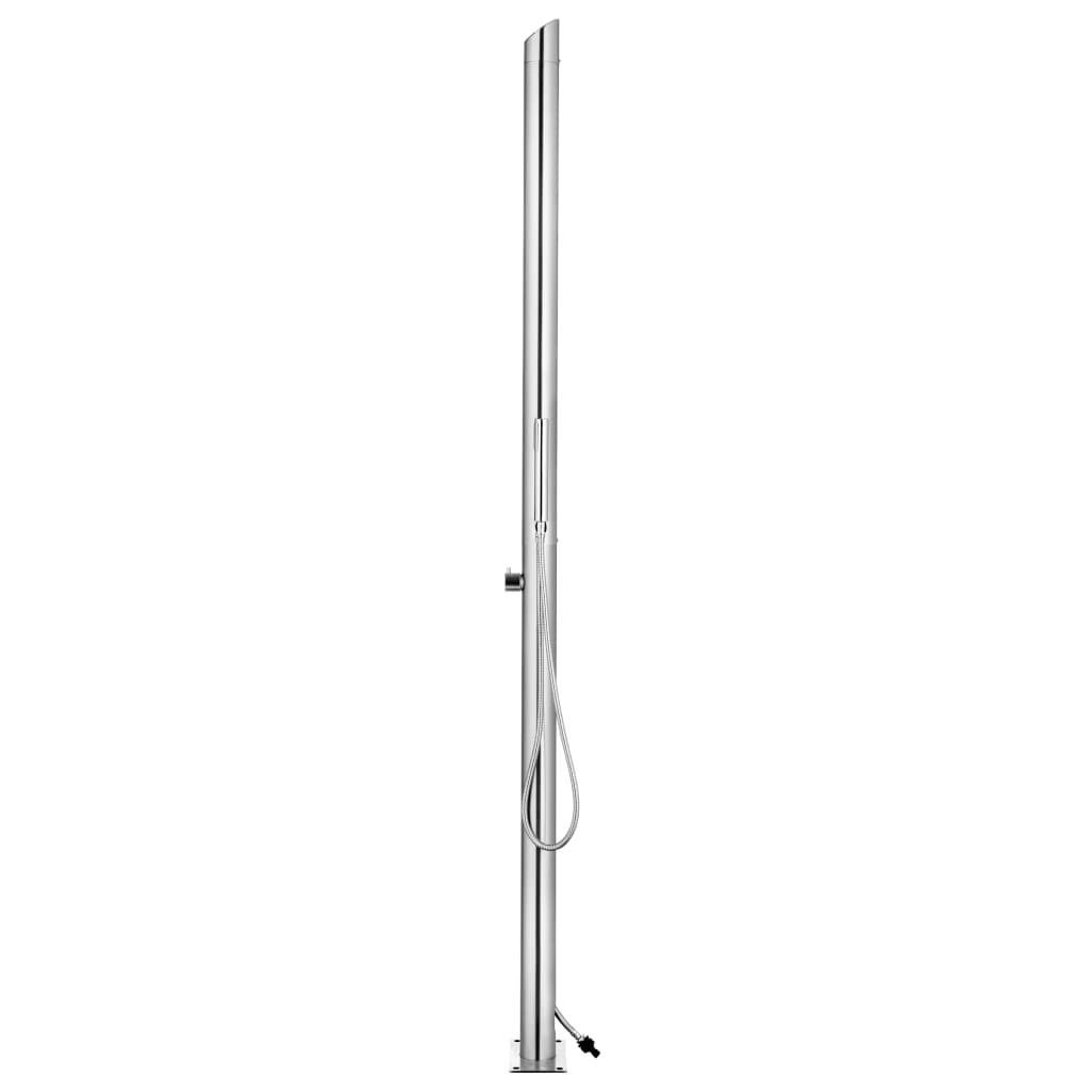 havebruser 220 cm rustfrit stål
