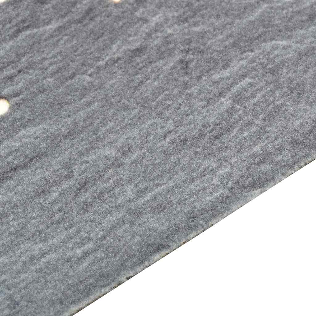 køkkenmåtte 60x180 cm vaskbar chilitryk