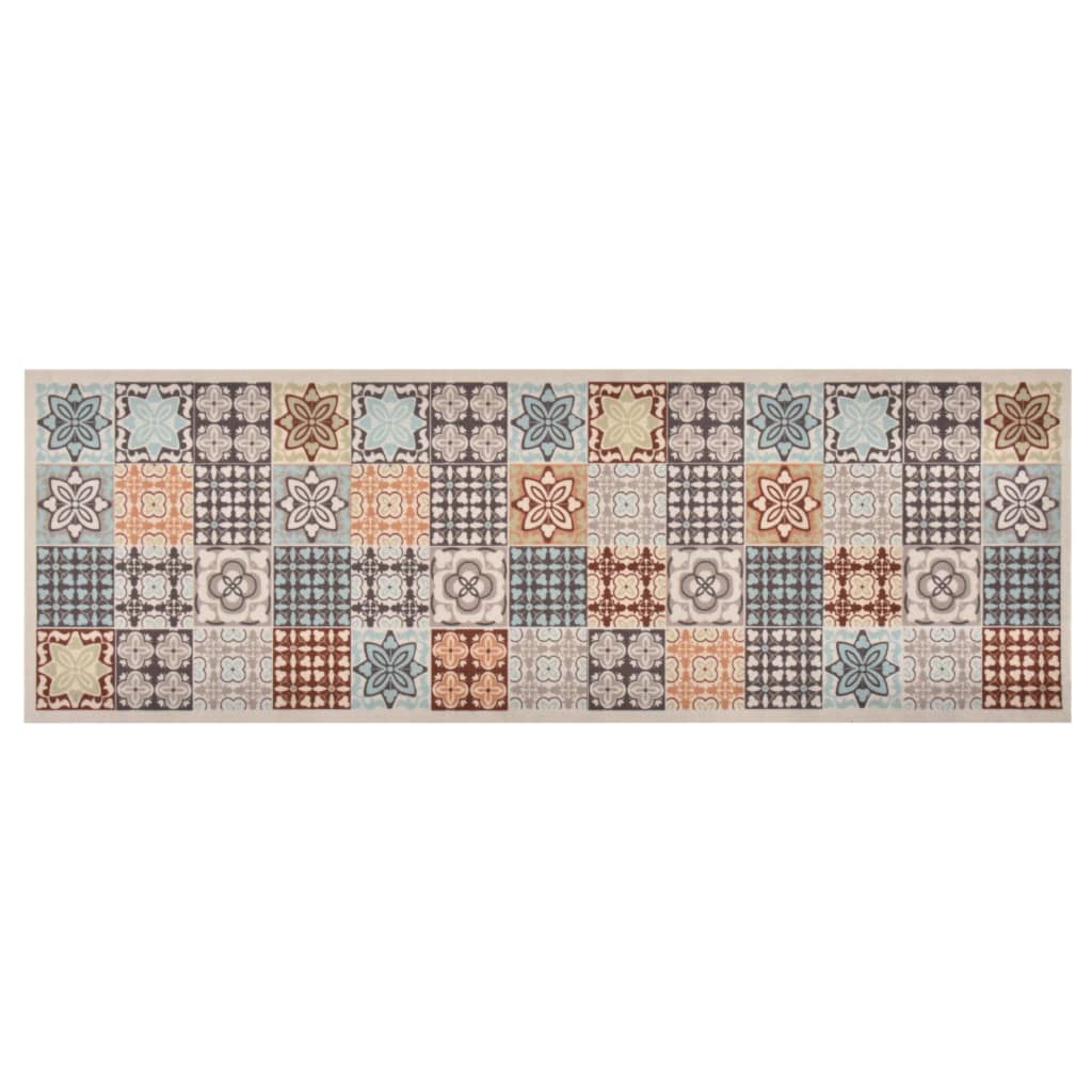 vaskbar køkkenmåtte 60x300 cm mosaikmønster