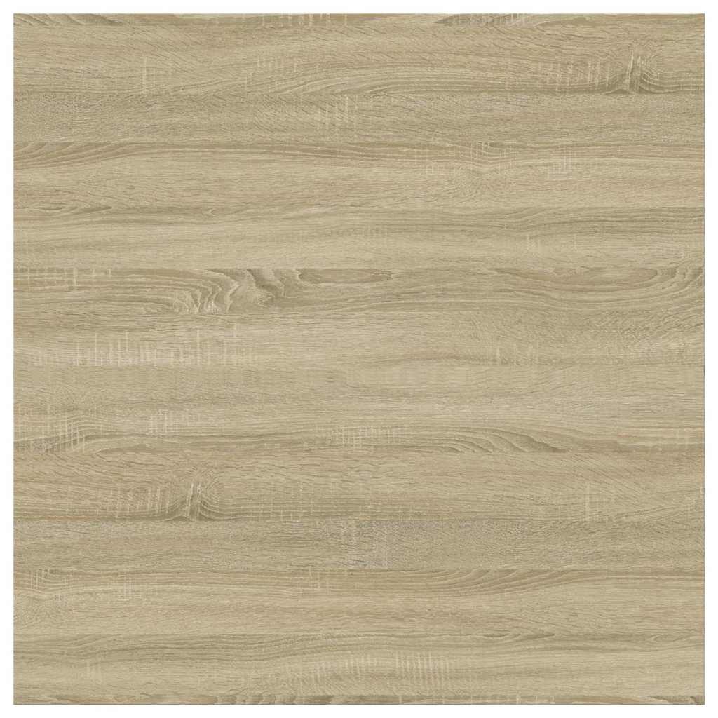 boghylder 4 stk. 40x40x1,5 cm konstrueret træ sonoma-eg