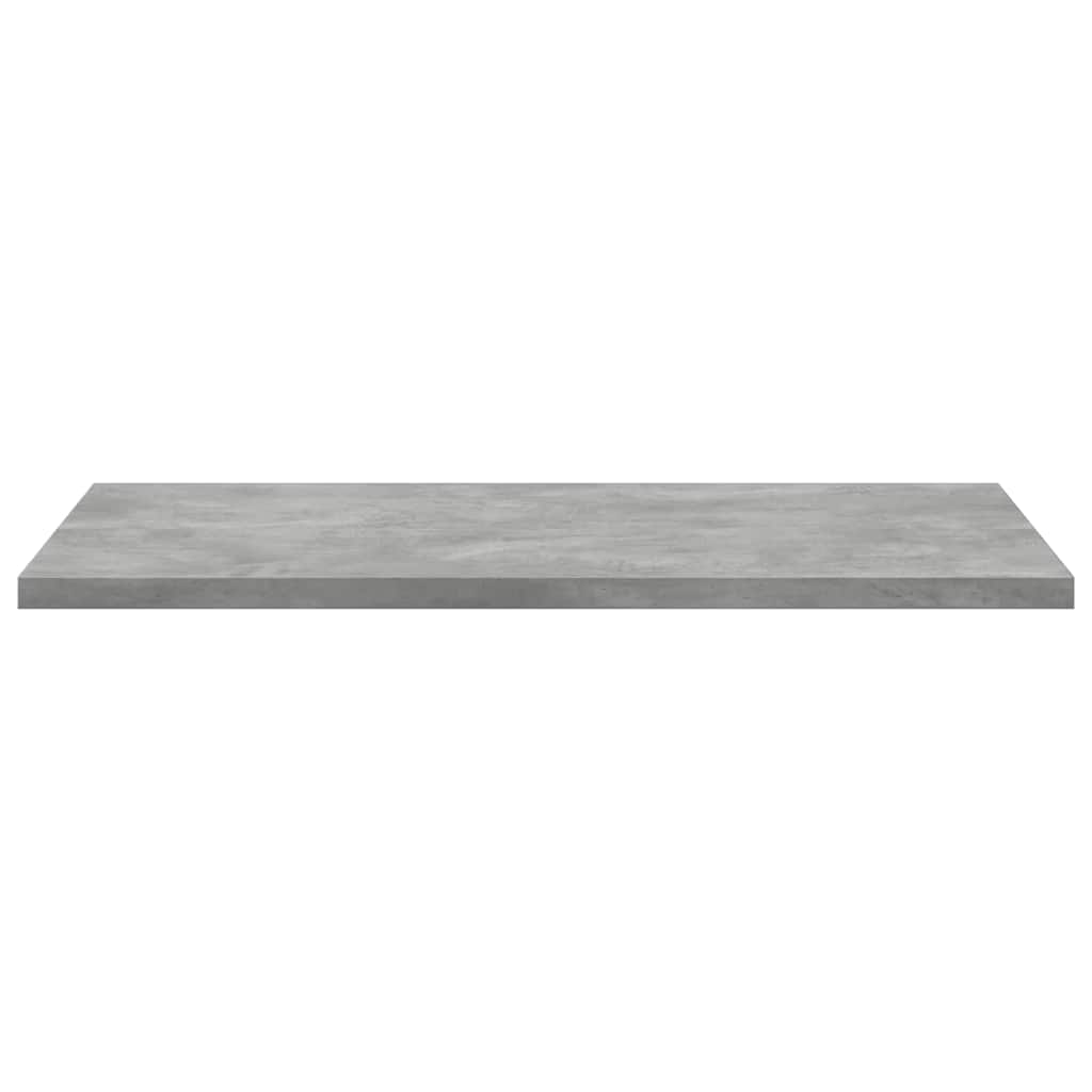 boghylder 8 stk. 40x50x1,5 cm konstrueret træ betongrå