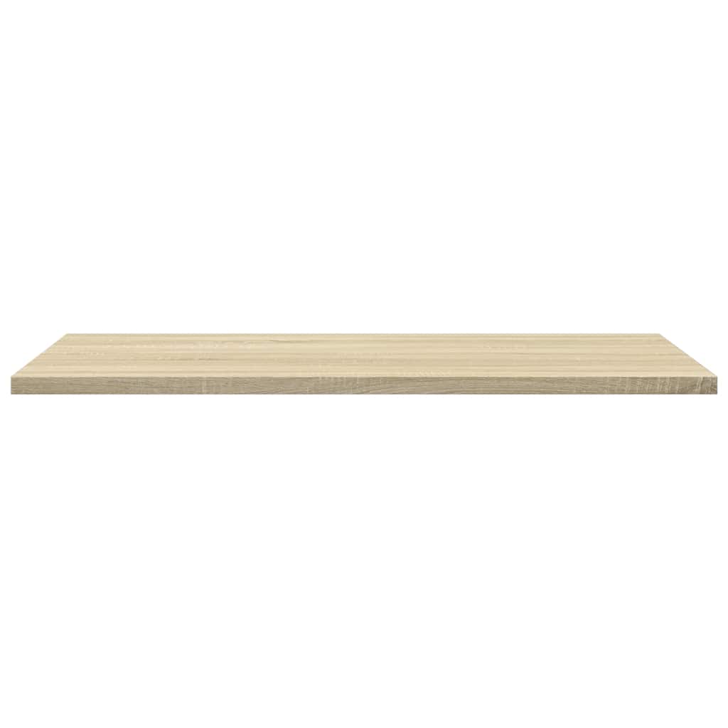 boghylder 4 stk. 60x30x1,5 cm konstrueret træ sonoma-eg