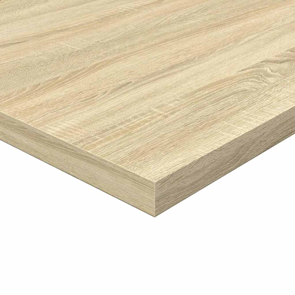 boghylder 4 stk. 60x30x1,5 cm konstrueret træ sonoma-eg