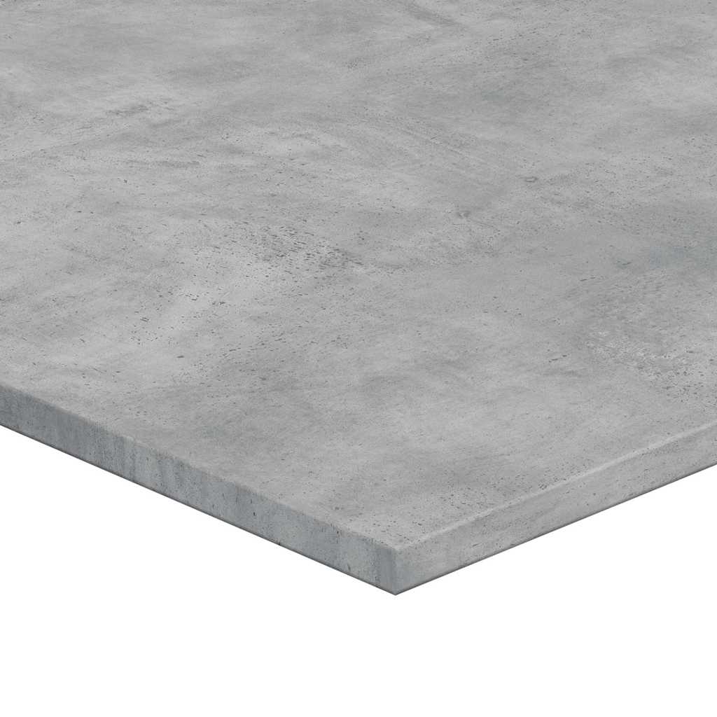 boghylder 4 stk. 100x50x1,5 cm konstrueret træ betongrå