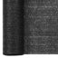 afskærmning 3,6x25 m HDPE 75 g/m² sort