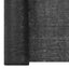 afskærmning 1x25 m HDPE 150 g/m² sort