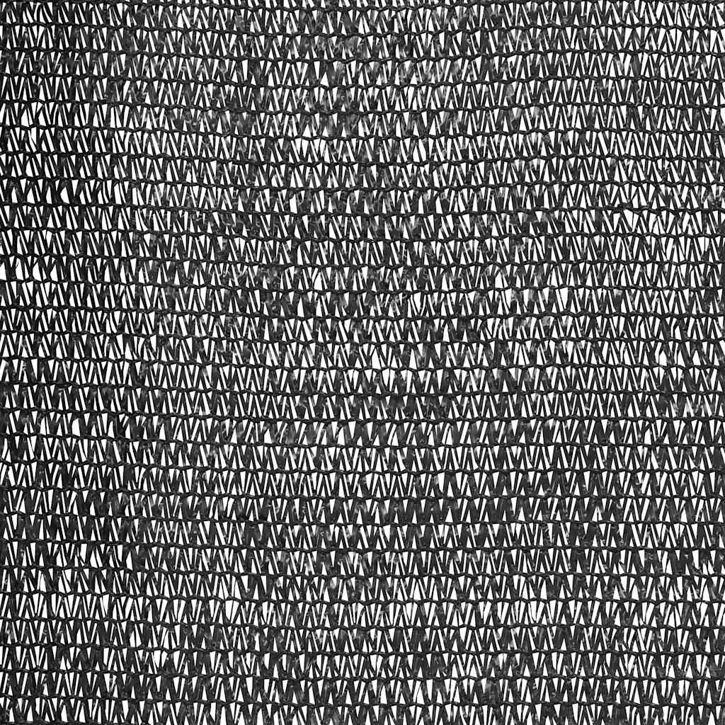 afskærmning 1,5x25 m HDPE 150 g/m² sort