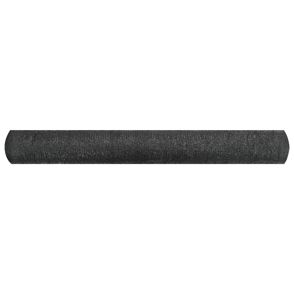 afskærmning 1,2x10 m HDPE 195 g/m² sort