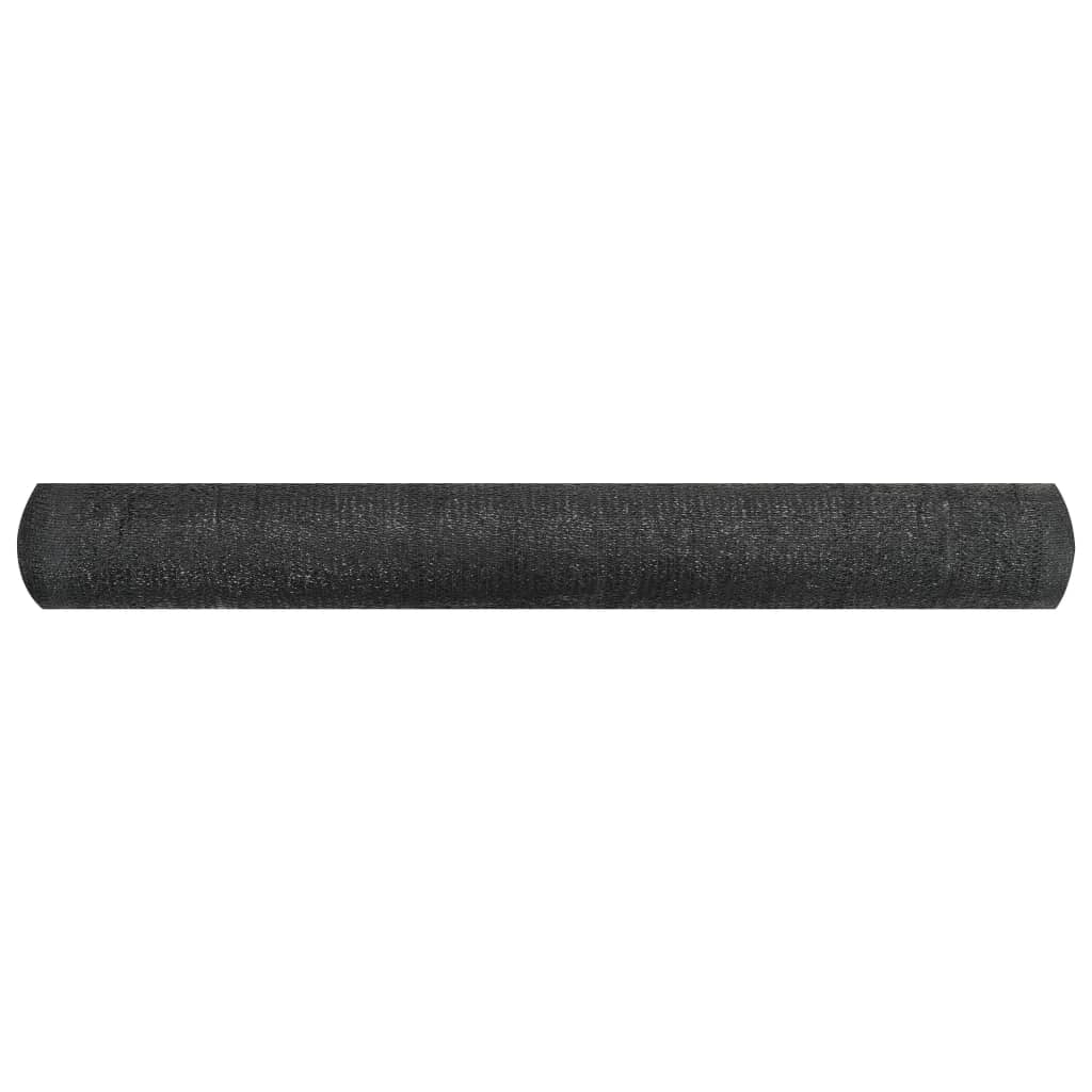 afskærmning 1,8x10 m HDPE 195 g/m² sort