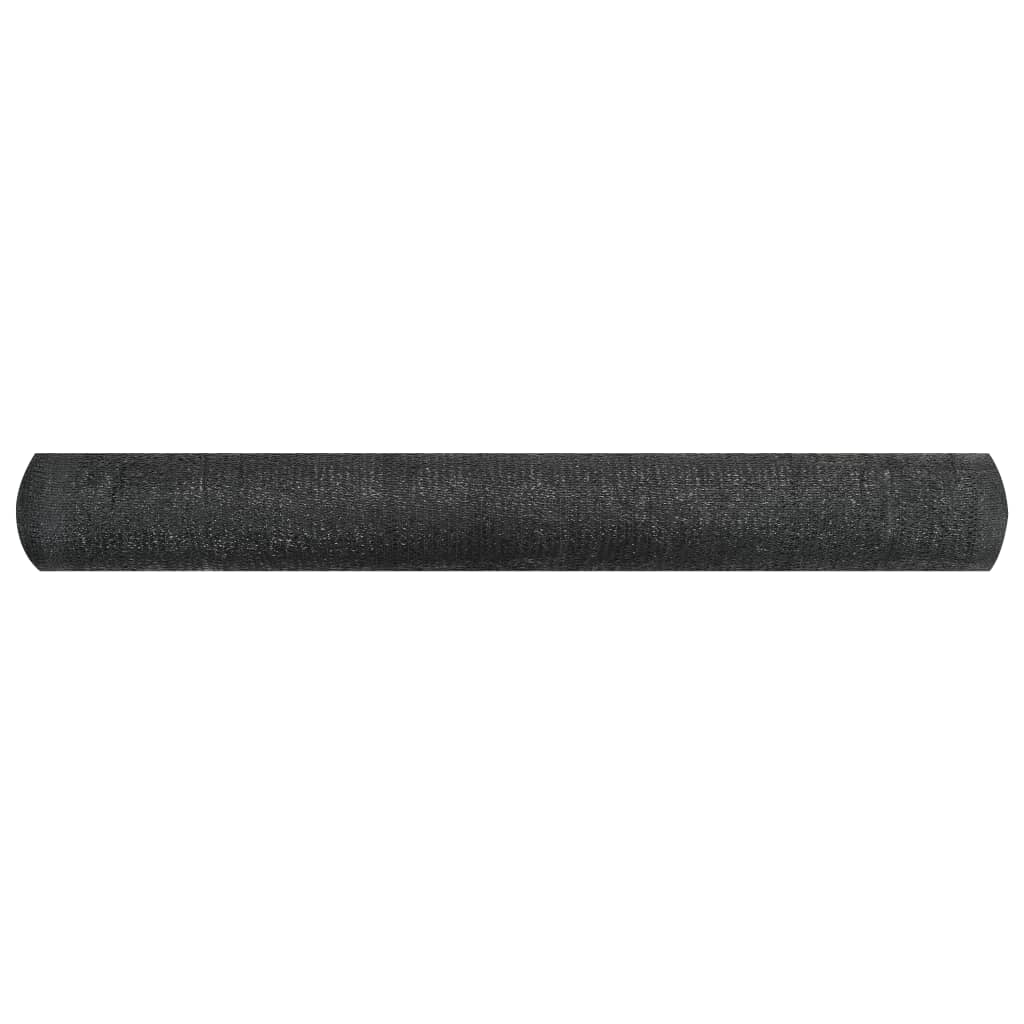 afskærmning 1,8x25 m HDPE 195 g/m² sort