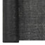 afskærmning 3,6x25 m HDPE 195 g/m² sort