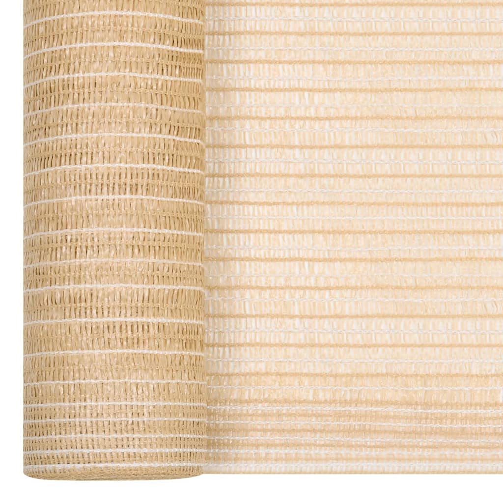 afskærmning 1,8x50 m 75 g/m² HDPE beige