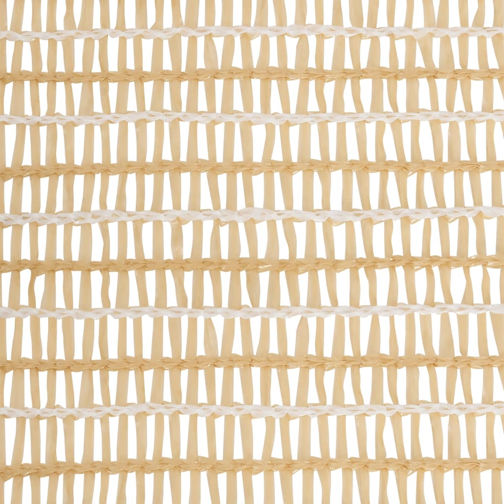 afskærmning 1,5x50 m 150 g/m² HDPE beige