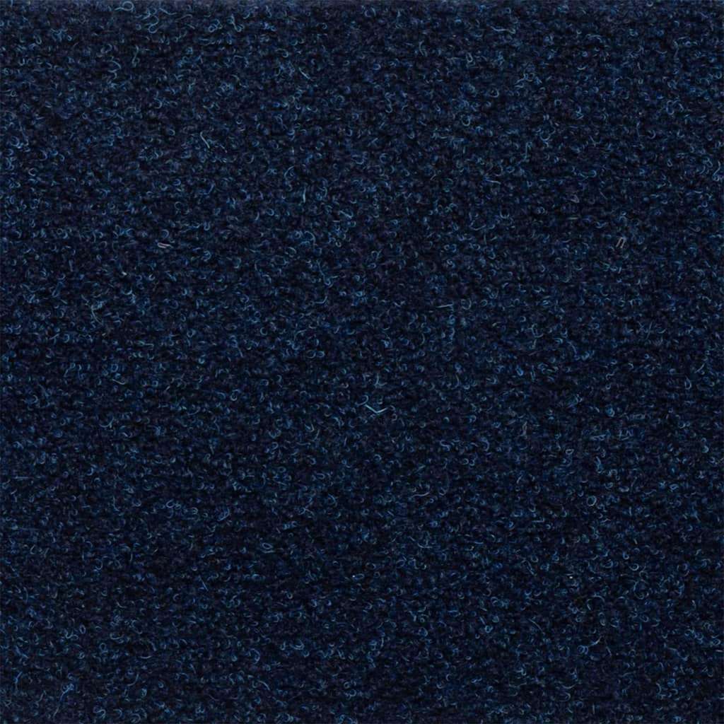 trappemåtter selvklæbende 15 stk. 65x21x4 cm marineblå rektangulær kant