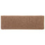 trappemåtter 15 stk. 65x21x4 cm brune rektangulære kanter