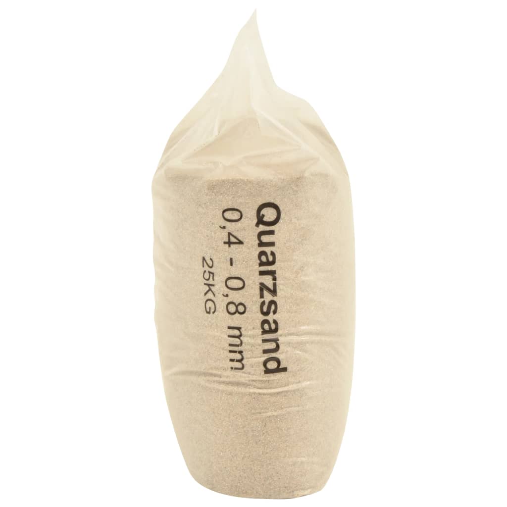 filtersand 25 kg 0,4-0,8 mm