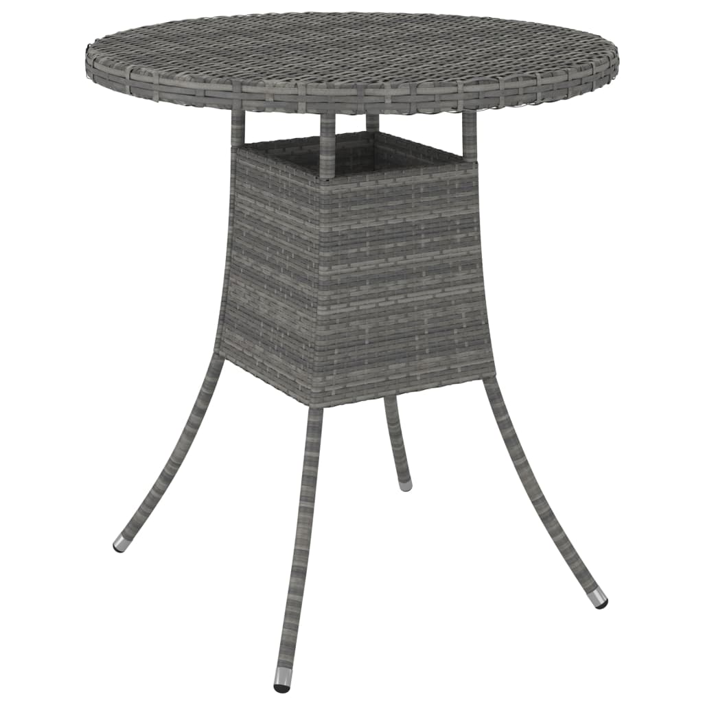 sofasæt til haven 5 dele med hynder polyrattan grå