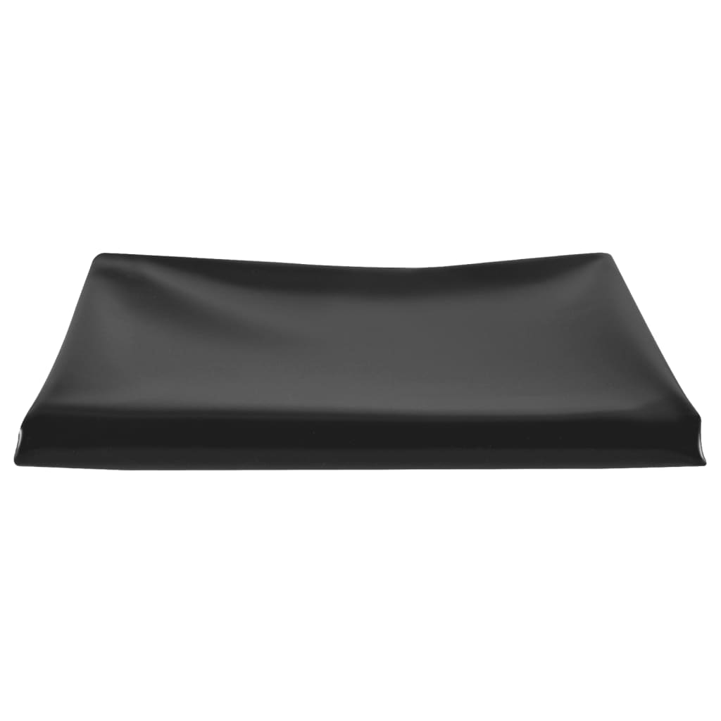 bassinfolie 5x6 m PVC 0,5 mm sort