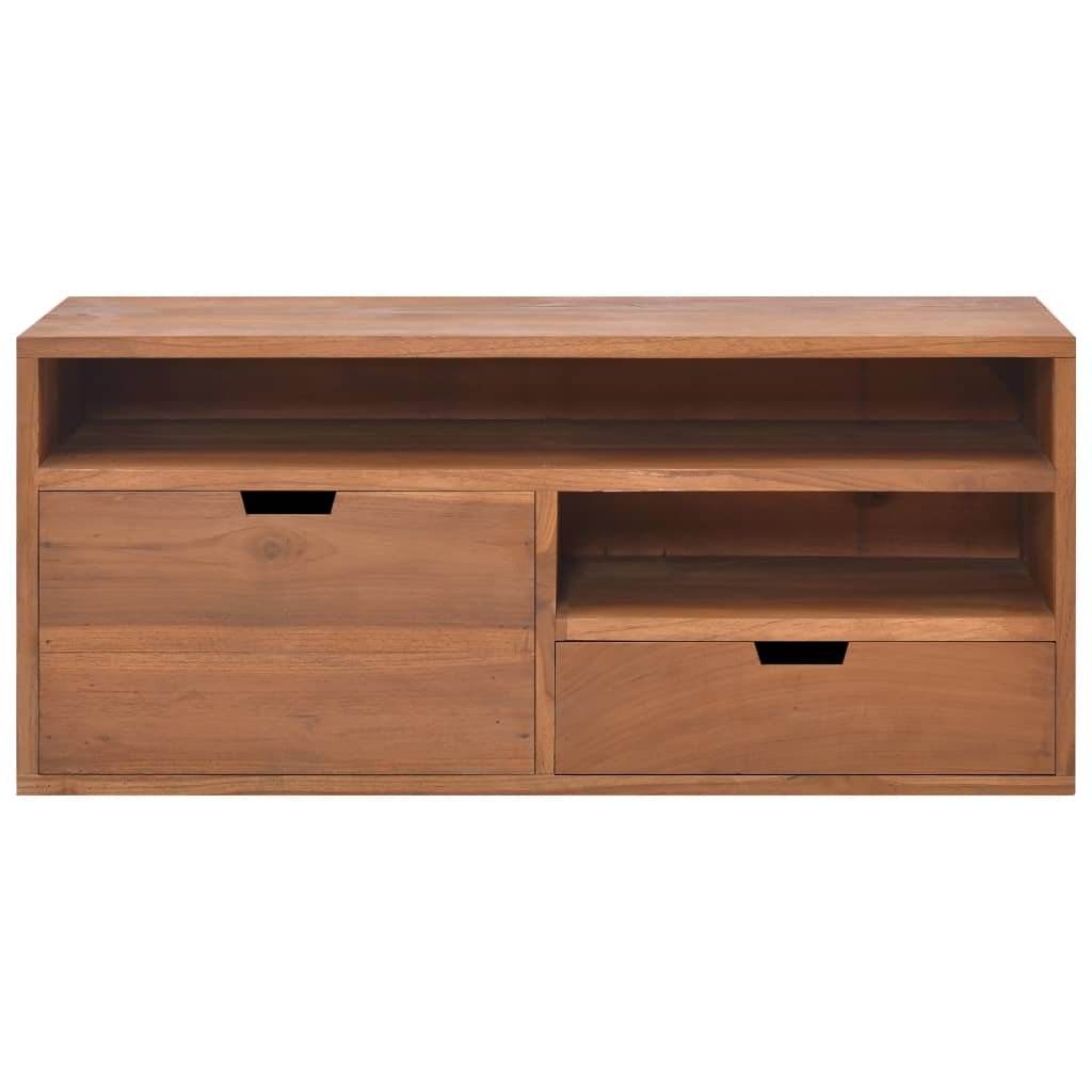 tv-skab 90x30x40 cm massivt teaktræ