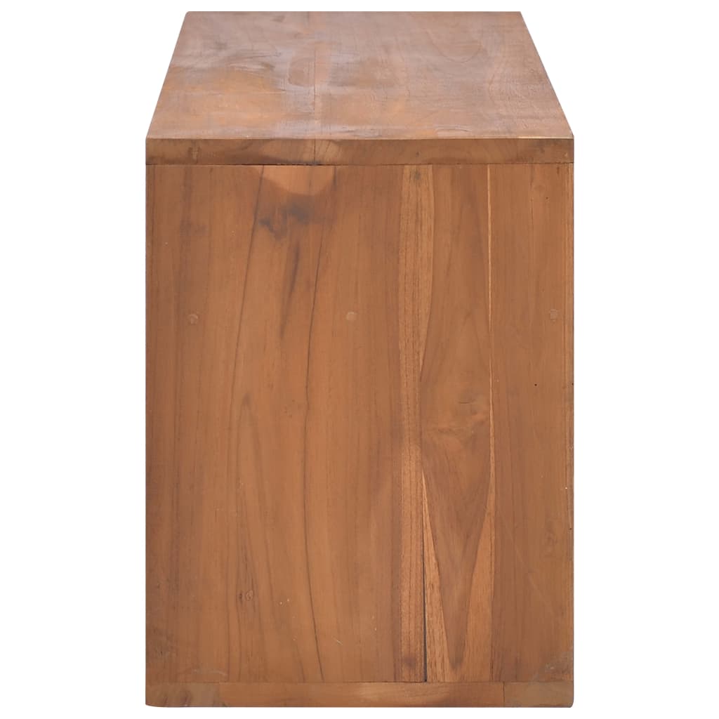 tv-skab 90x30x40 cm massivt teaktræ
