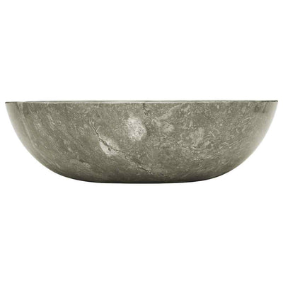 håndvask Ø40x12 cm marmor grå