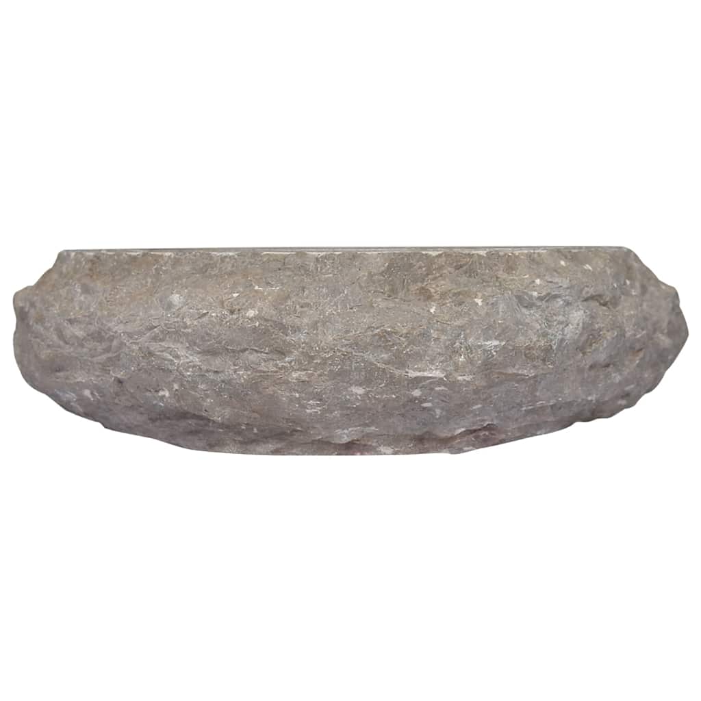 håndvask Ø40x12 cm marmor grå