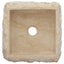 håndvask 30x30x13 cm marmor cremefarvet
