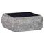 håndvask 30x30x13 cm marmor sort