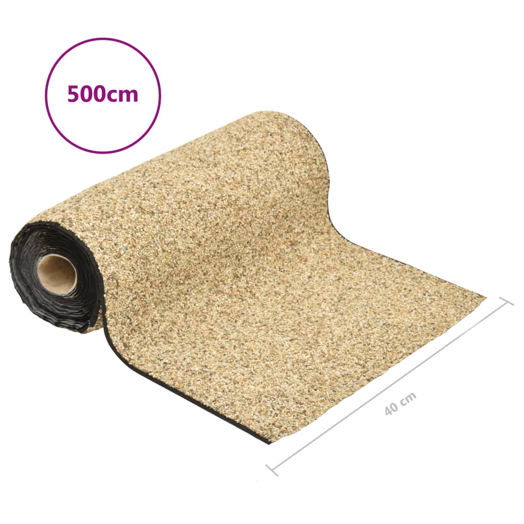 stenfolie 500x40 cm naturligt sand