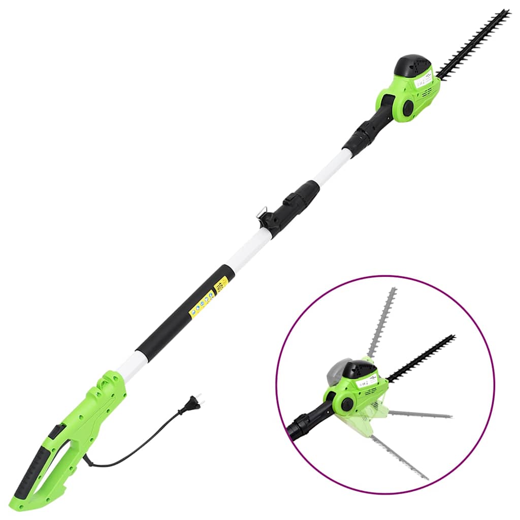 2-i-1 kædesav/hækkeklipper med teleskopstang 25/41 cm 710/550 W