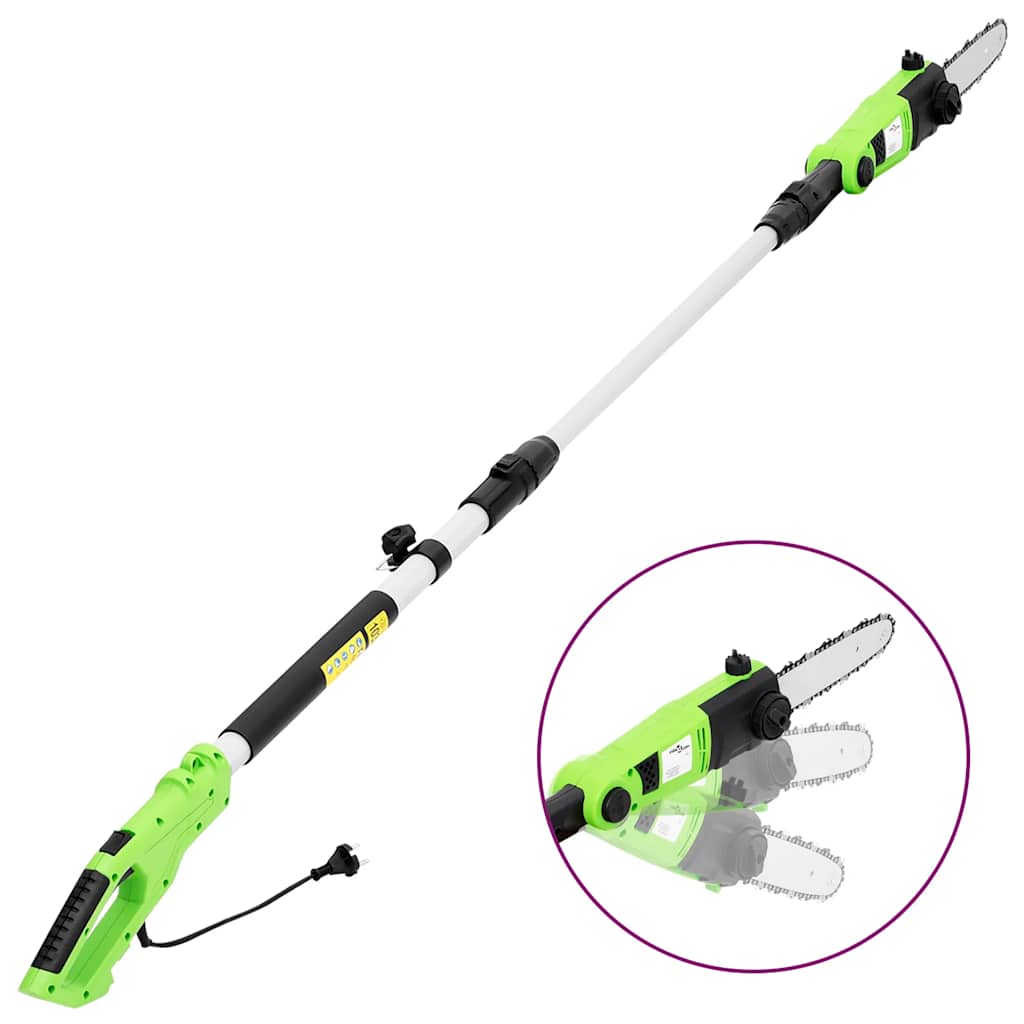 2-i-1 kædesav/hækkeklipper med teleskopstang 25/41 cm 710/550 W