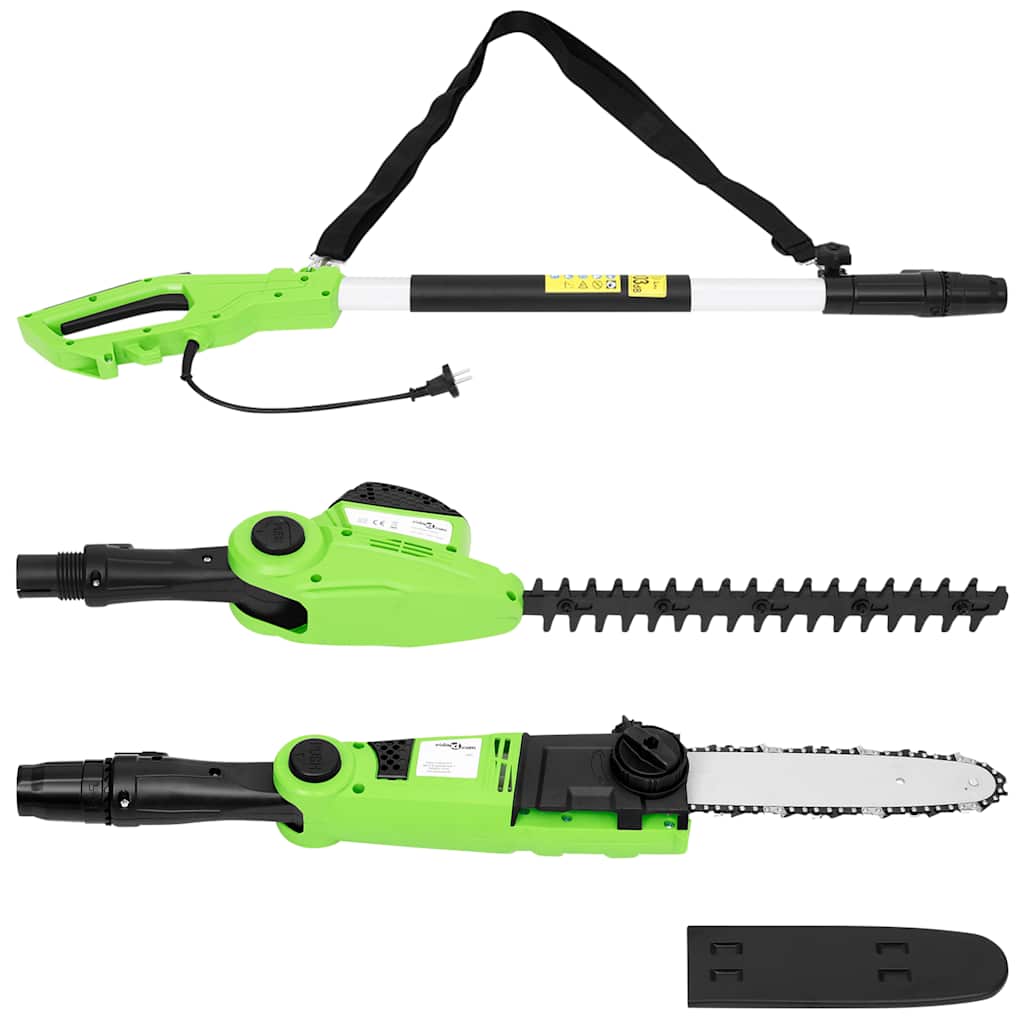 2-i-1 kædesav/hækkeklipper med teleskopstang 25/41 cm 710/550 W