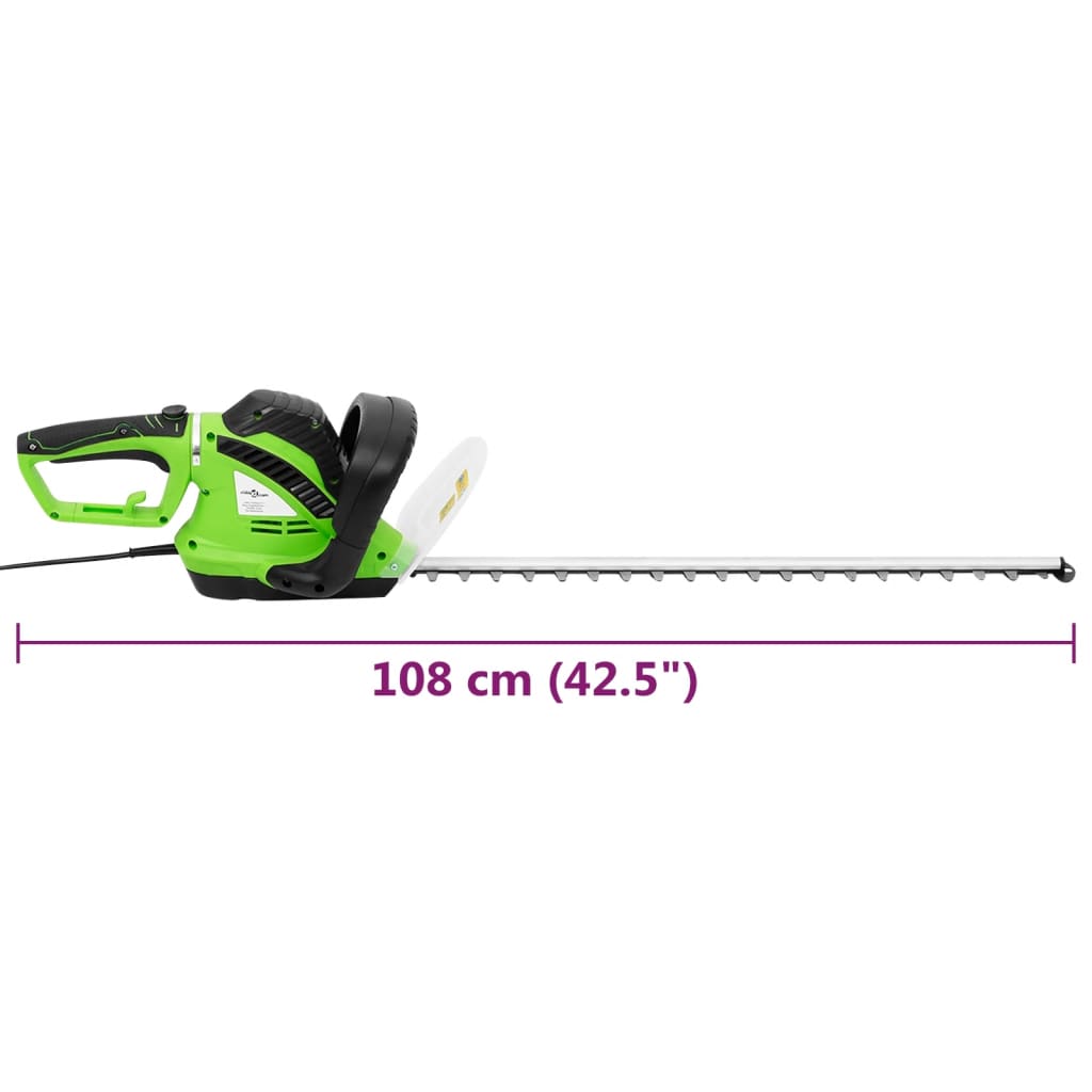eldrevet hækkeklipper 61 cm 750 W