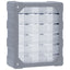 skuffereol med 18 skuffer 38x16x47 cm
