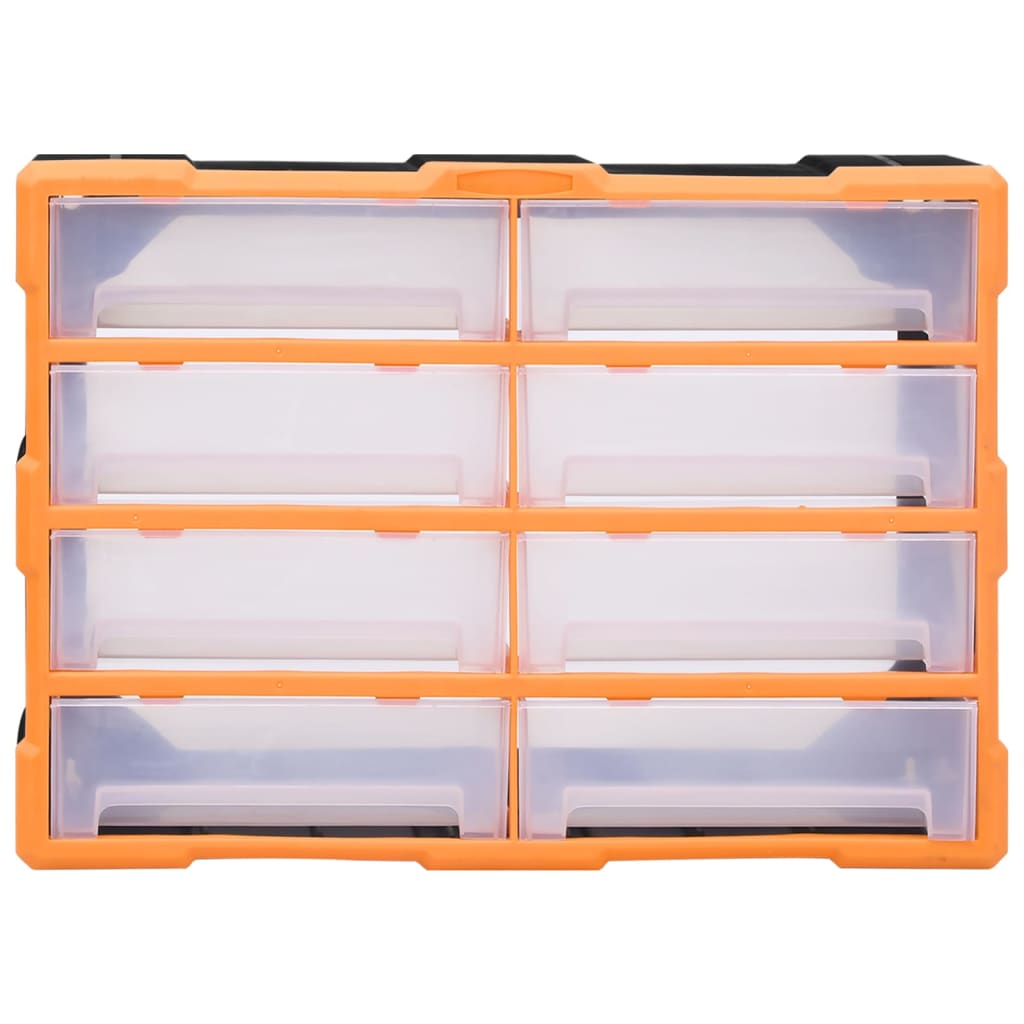 skuffereol med 8 store skuffer 52x16x37 cm