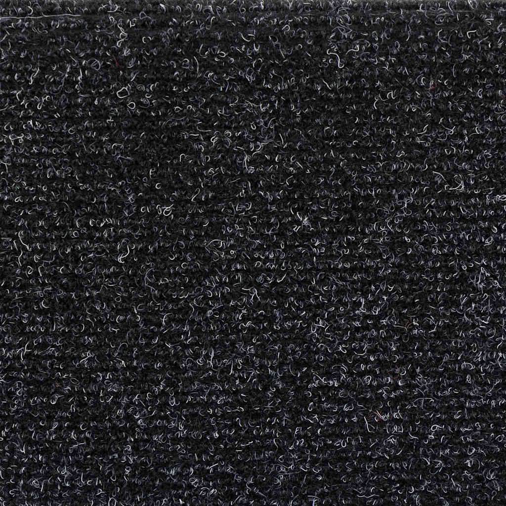 trappemåtter selvklæbende 5 stk. 56x17x3 cm sorte halvrund