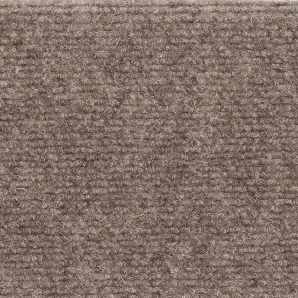 trappemåtter selvklæbende 5 stk. 56x17x3 cm beige halvrund
