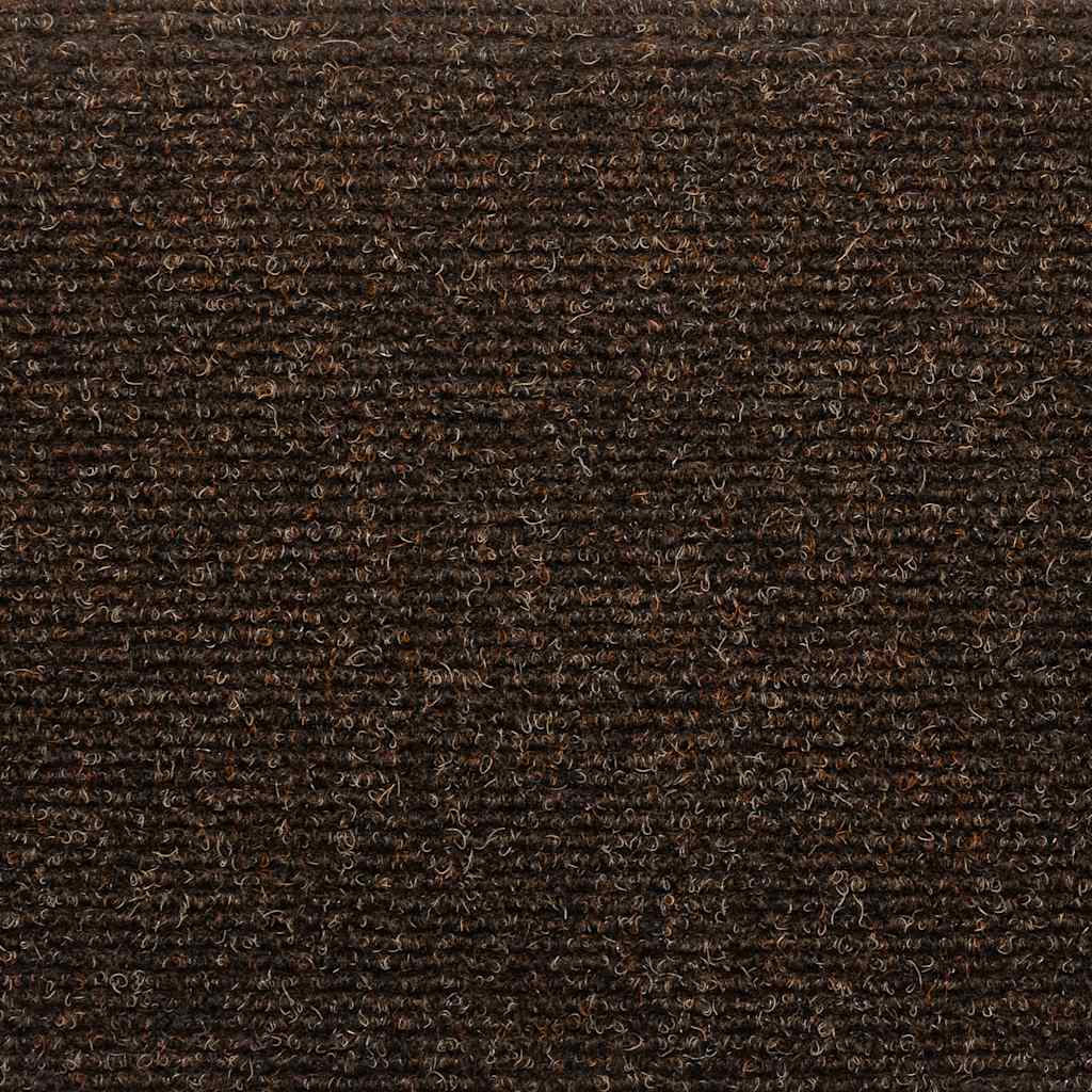trappemåtter selvklæbende 10 stk. 65x21x4 cm brune halvrund store