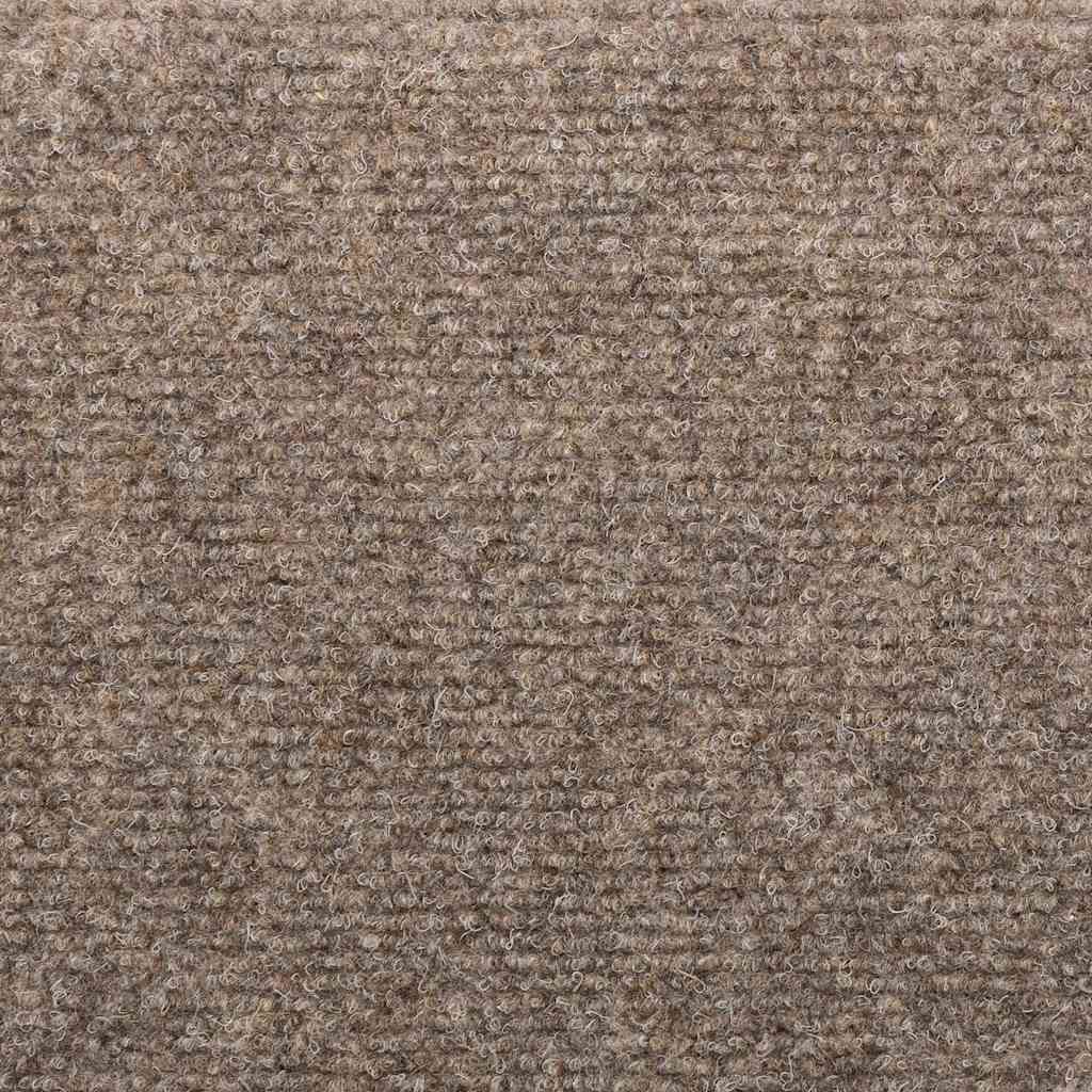 trappemåtter selvklæbende 5 stk. 65x21x4 cm beige halvrund store