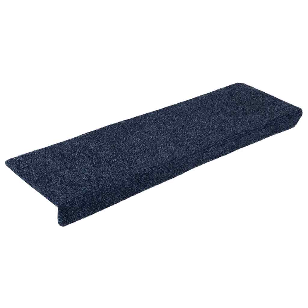 trappemåtter selvklæbende 5 stk. 65x21x4 cm antracit rektangulær kant