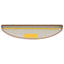 trappemåtter 10 stk. 56x17x3 cm lysebrune halvrunde