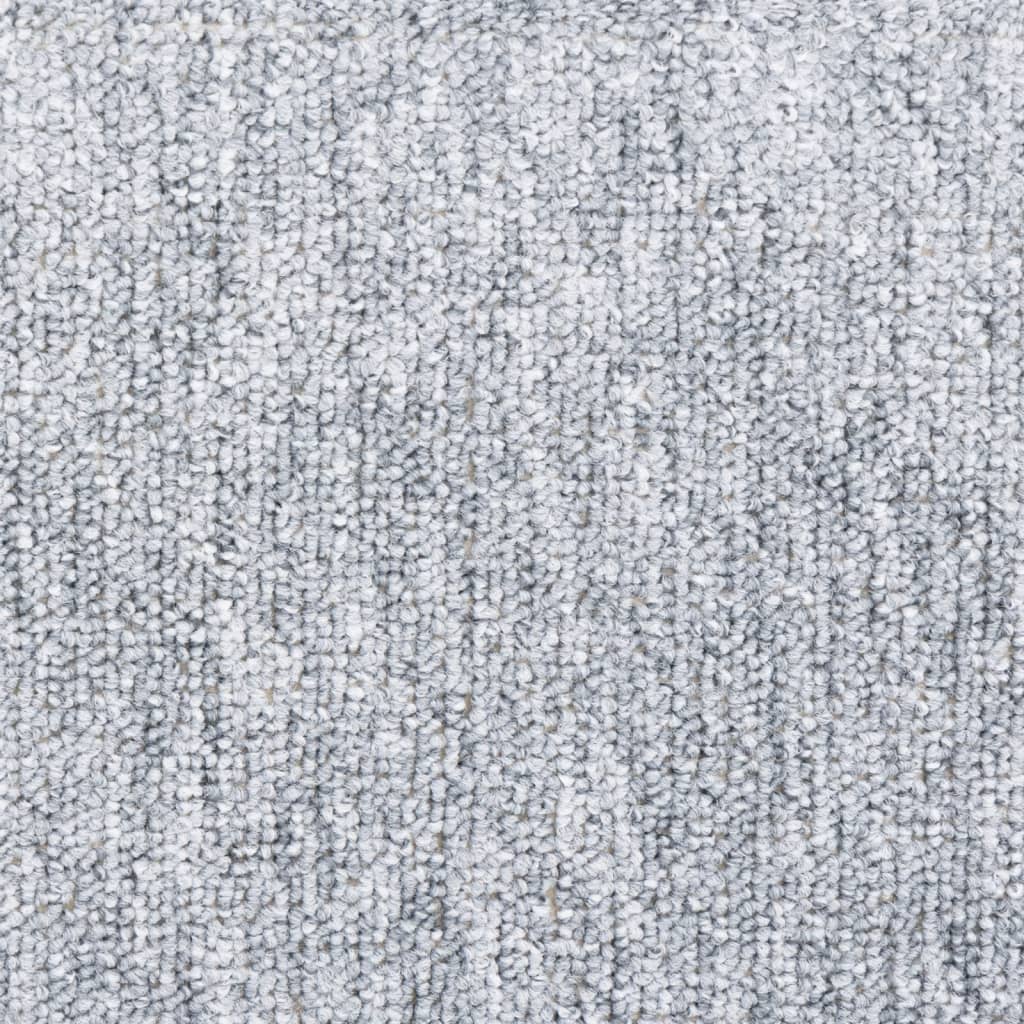 trappemåtter 10 stk. 65 x 24 x 4 cm lysegrå halvrunde store